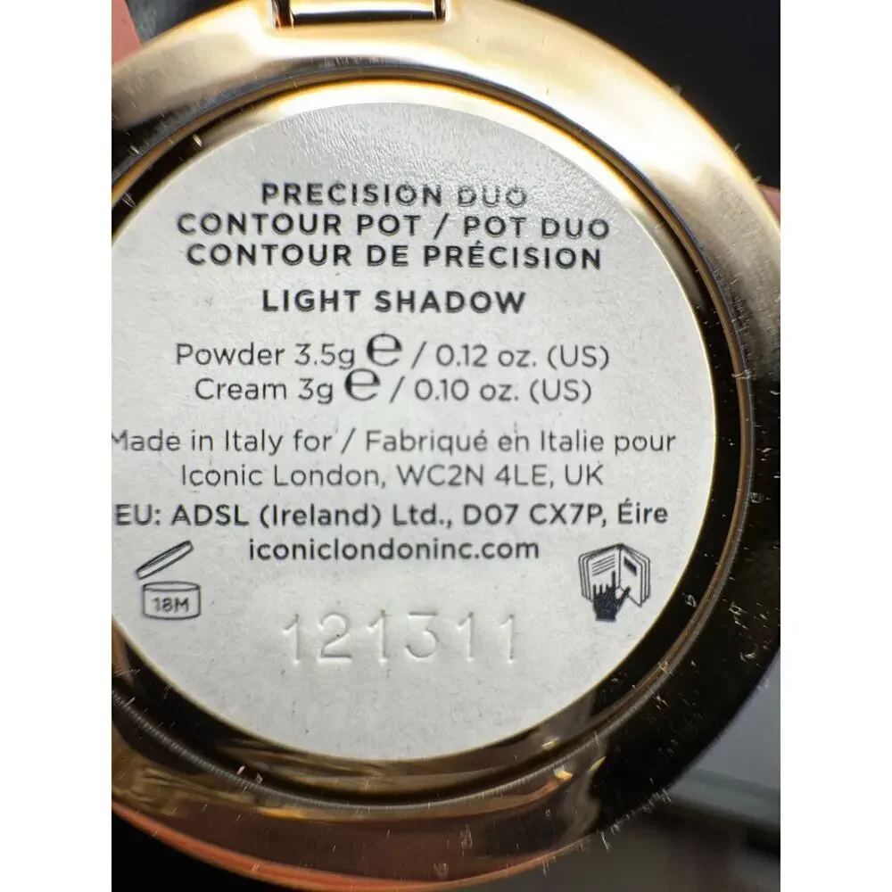 NWT Iconic London Precision Duo Contour Pot Light Shadow